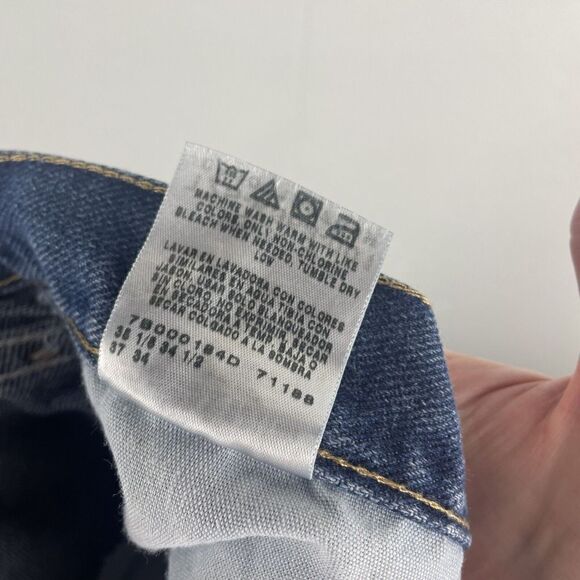 Wrangler Jean  Made in‎ Mexico 100% Cotton Jeans 36 x 34 TZS-K353-001 - Picture 8 of 9